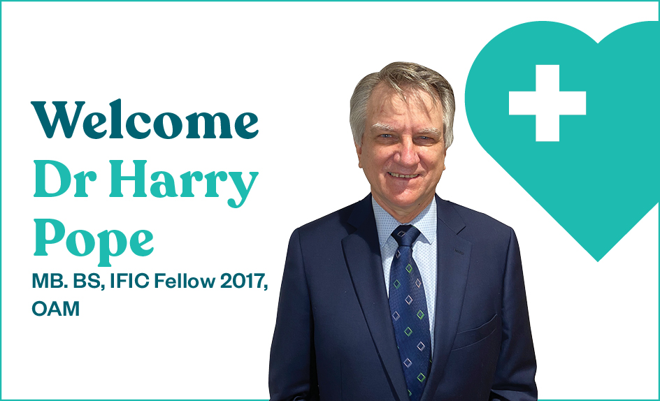 Welcome Dr Harry
